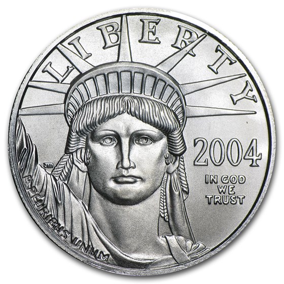 2004 1/2 oz Platinum American Eagle BU 2004 1/2 oz Platinum American Eagle BU